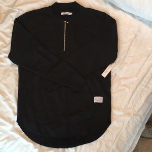 Kinetic Casual Luxury Half Zip Sweater SZ LG